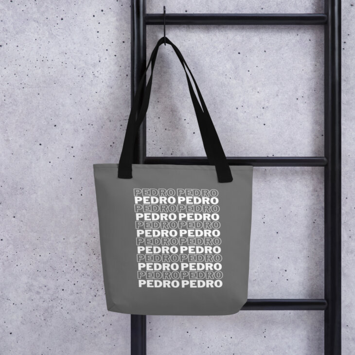 Bolso de Tela "Pedro Pedro Pedro"