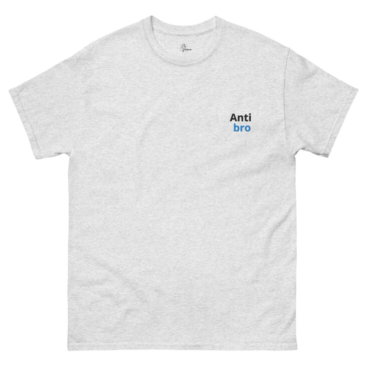 Camiseta "Anti Bro" Bordado - Imagen 6