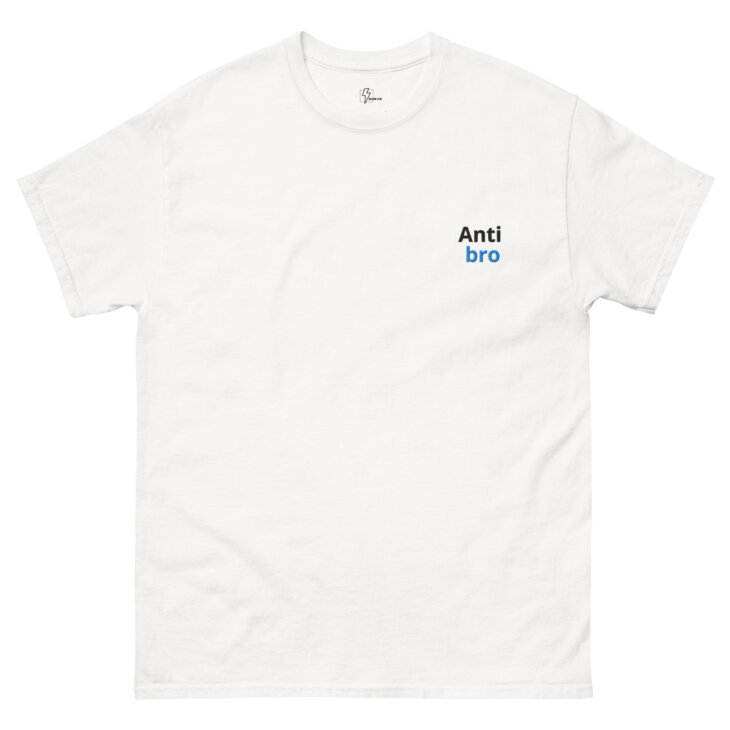 Camiseta "Anti Bro" Bordado - Imagen 8