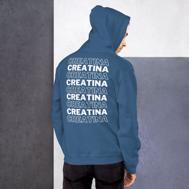 Sudadera con capucha #Creatina - Imagen 6