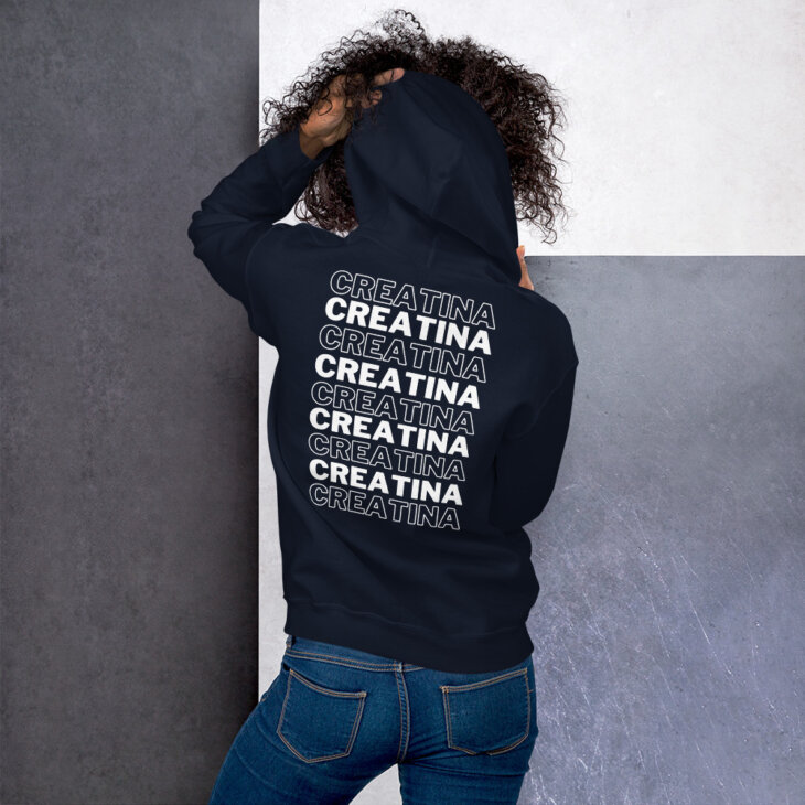 Sudadera con capucha #Creatina - Imagen 4