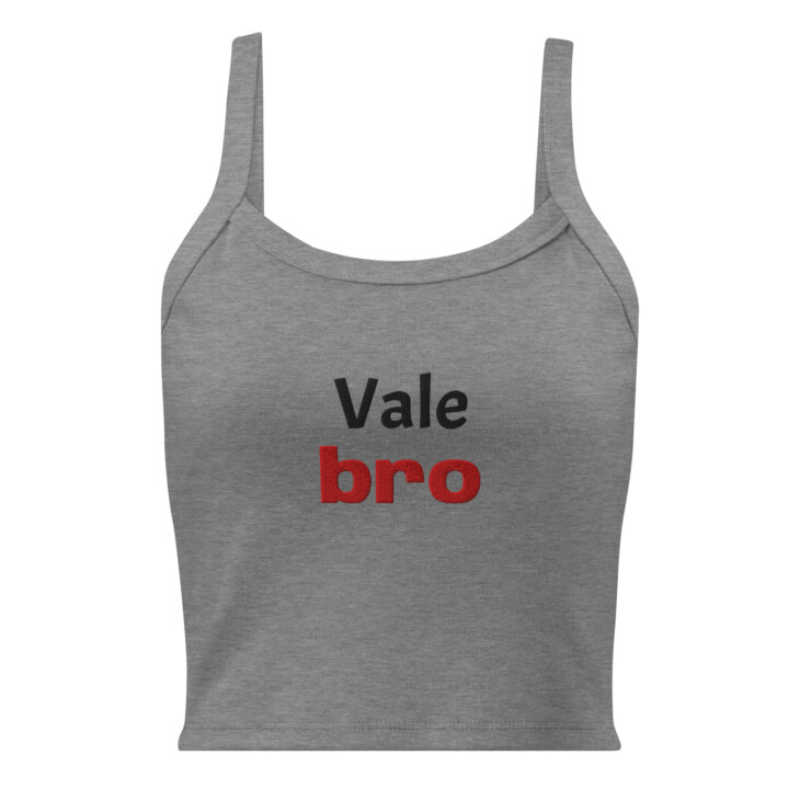 Camiseta de Tirantes "Vale Bro" - Imagen 2