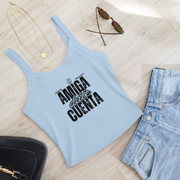 Crop Top "Amiga, date cuenta"