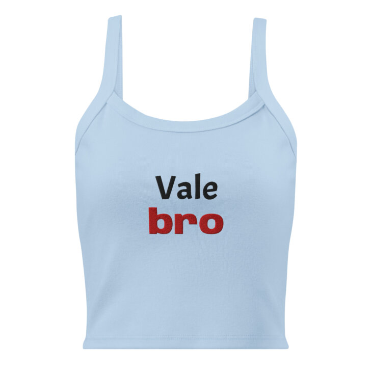 Camiseta de Tirantes "Vale Bro" - Imagen 4