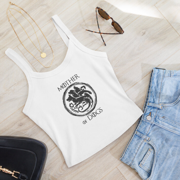 Crop top "Mother of Dogs"