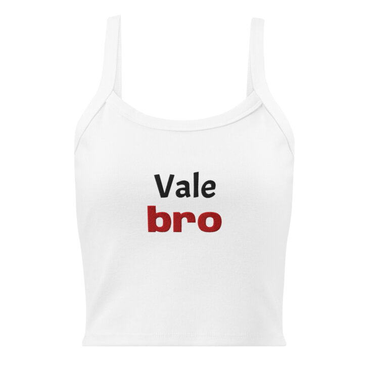 Camiseta de Tirantes "Vale Bro" - Imagen 8